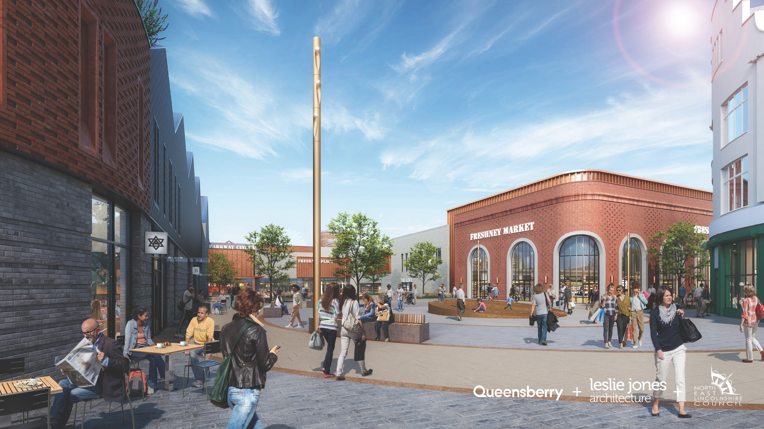 Freshney Place proposed new market hall